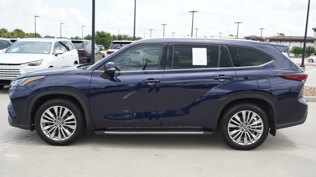 Used 2024 Blue Toyota Platinum image 5