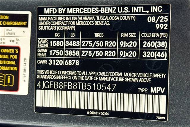 New 2026 Selenite Grey Metallic Mercedes-Benz GLE 580 image 60