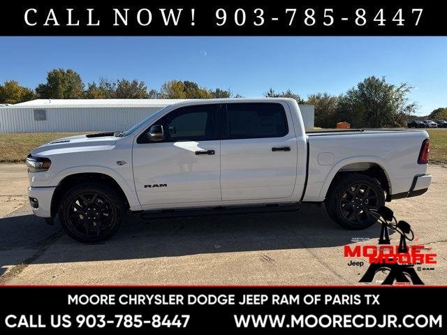 New 2026 Bright White Clear-Coat Exterior Paint RAM Laramie image 5