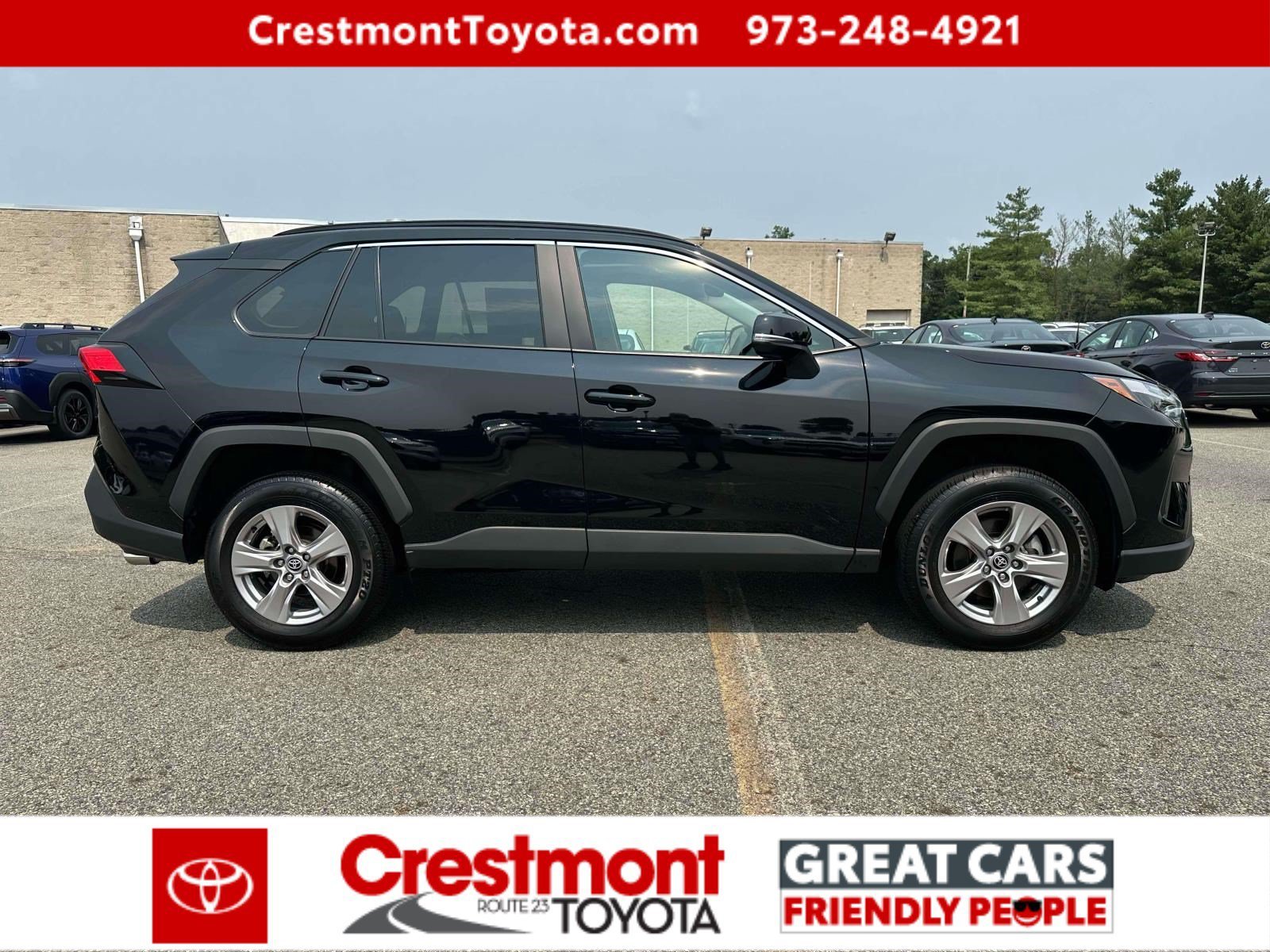 Certified Used 2025 Midnight Black Metallic Toyota XLE image 5