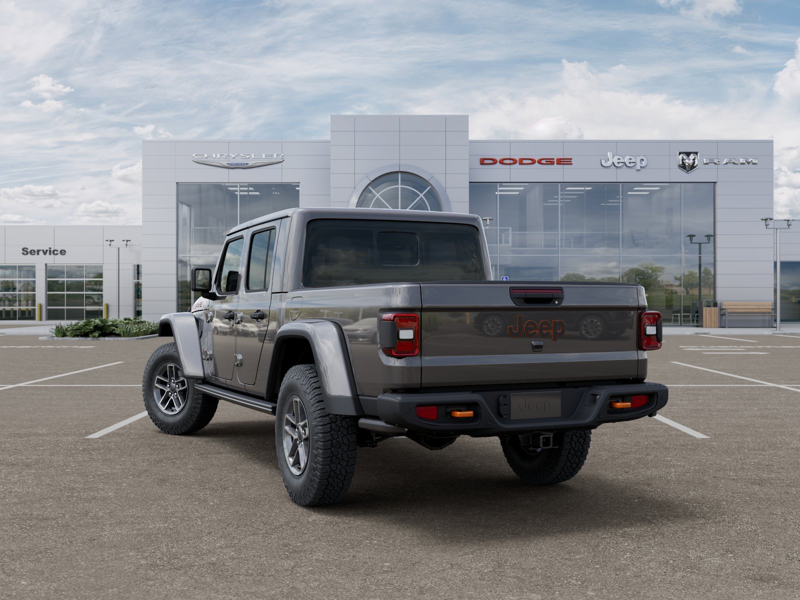New 2026 Granite Crystal Metallic Clear-Coat Exterior Paint Jeep Mojave X image 29