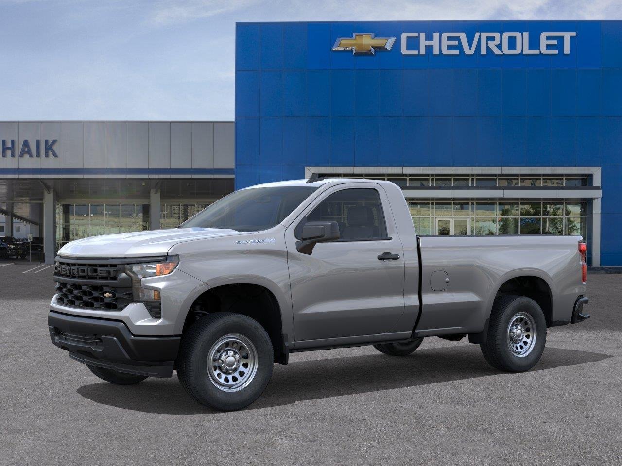 New 2026 Sterling Gray Metallic Chevrolet WT image 2