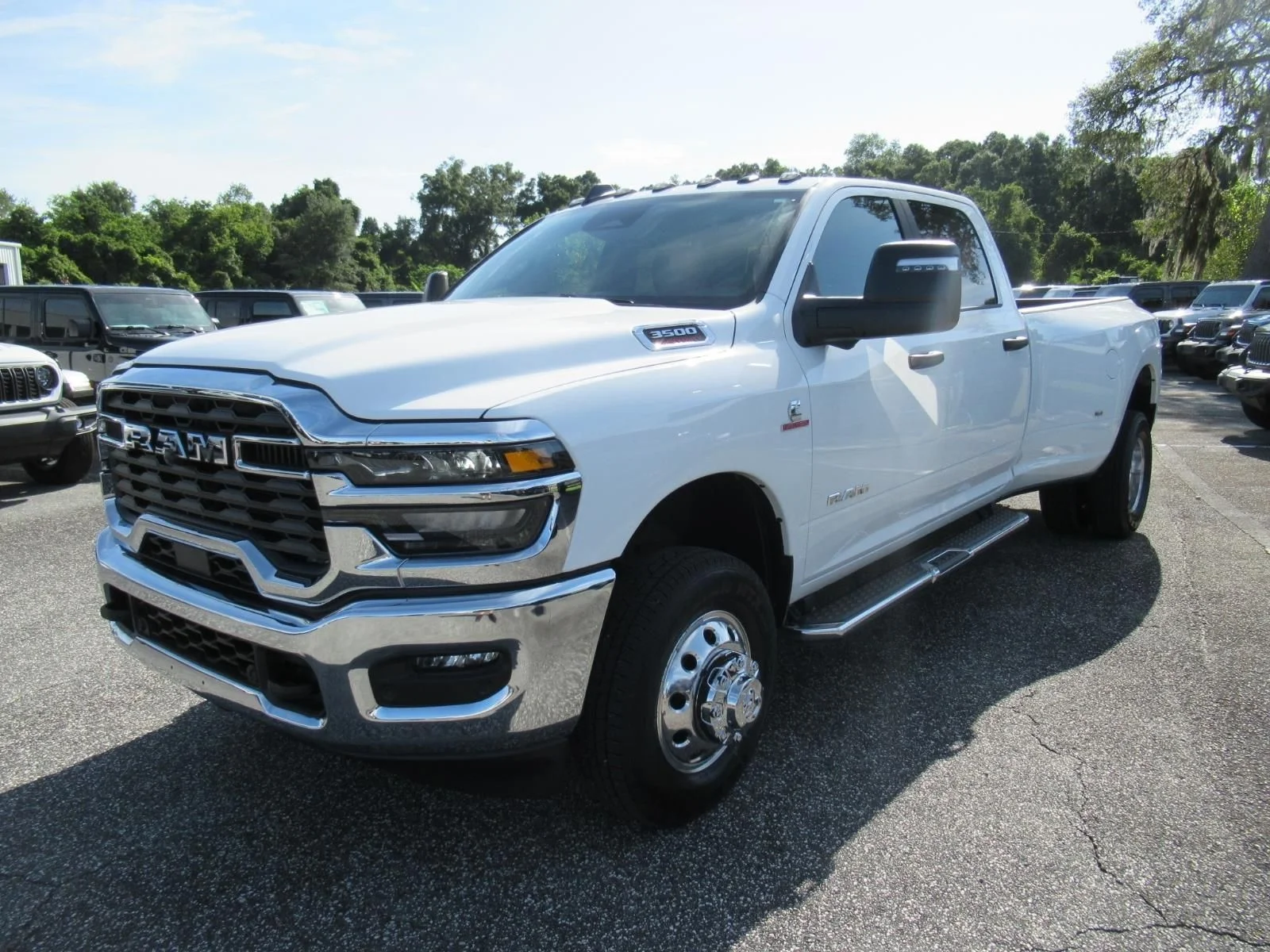 New 2026 Bright White Clearcoat RAM Big Horn image 3