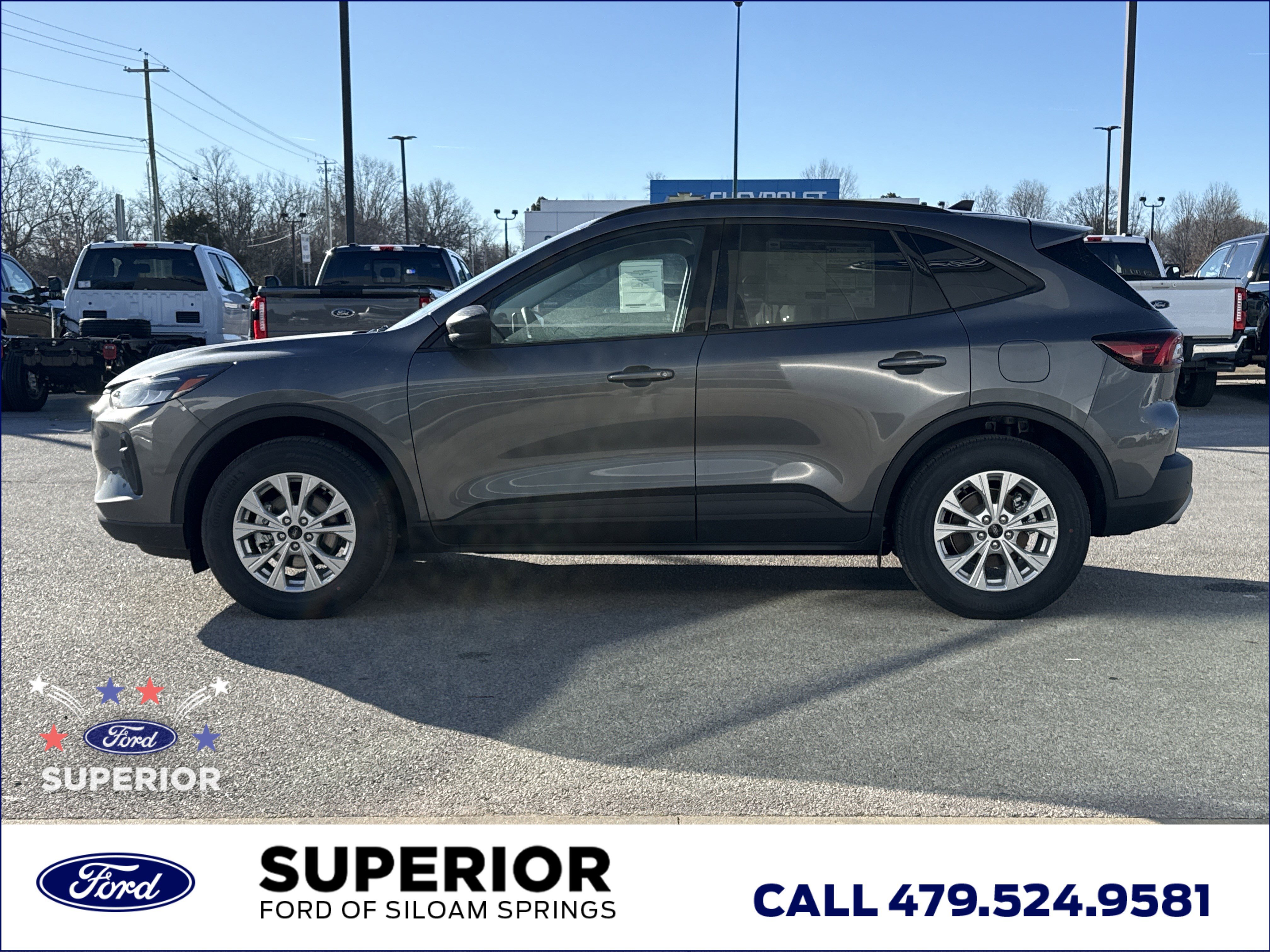 New 2026 Carbonized Gray Metallic Ford Active AWD image 13