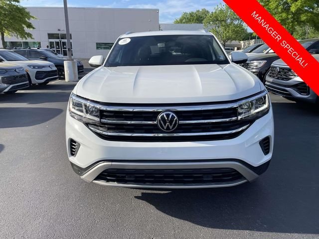 Certified Used 2023 White Volkswagen 3.6L V6 SE w/Technology image 2
