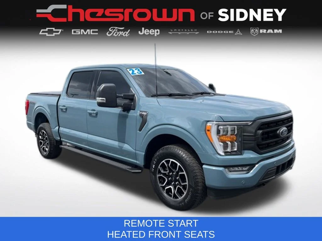 Used 2023 Blue Ford XLT image 3