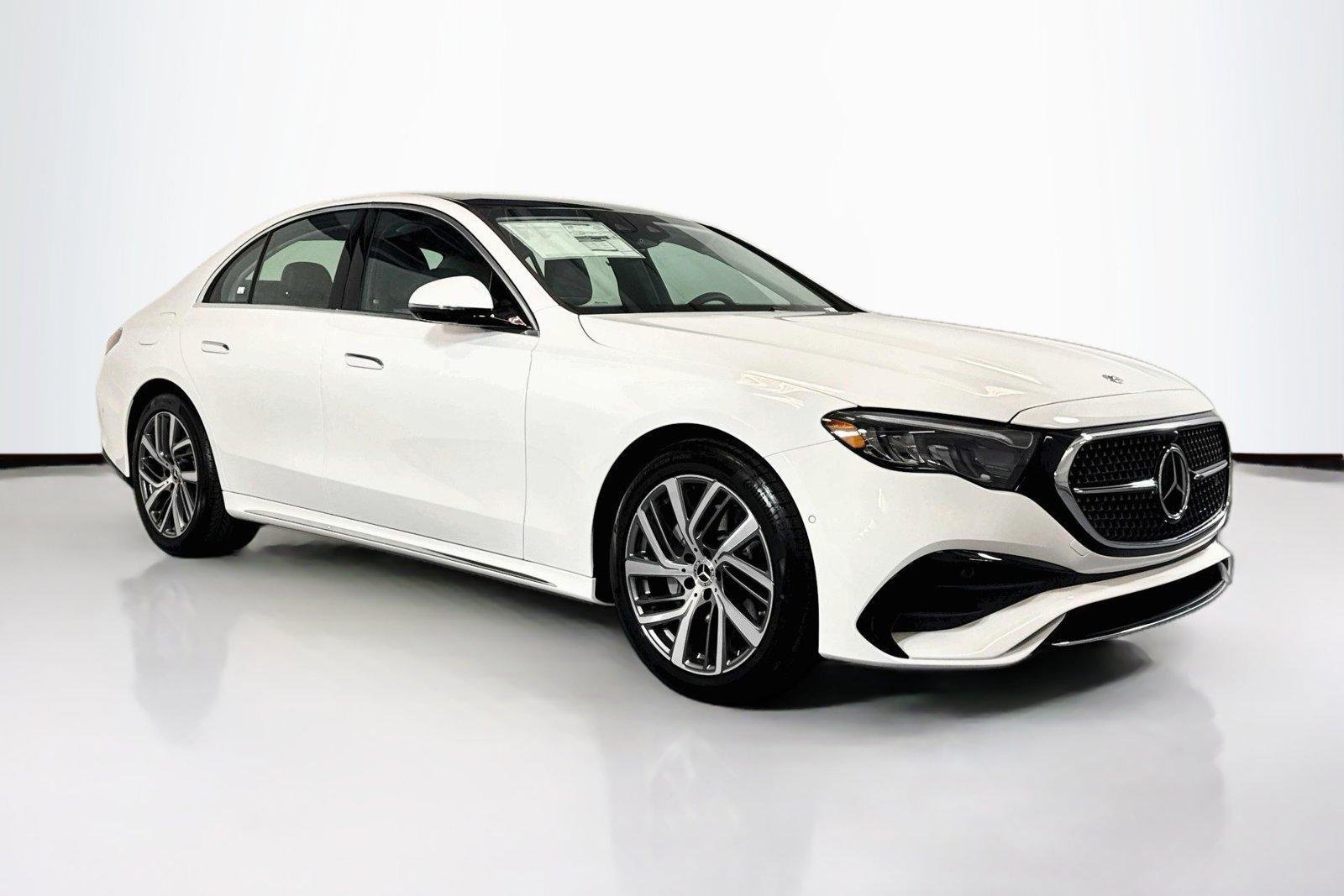 New 2026 Polar White Mercedes-Benz E 350 image 3