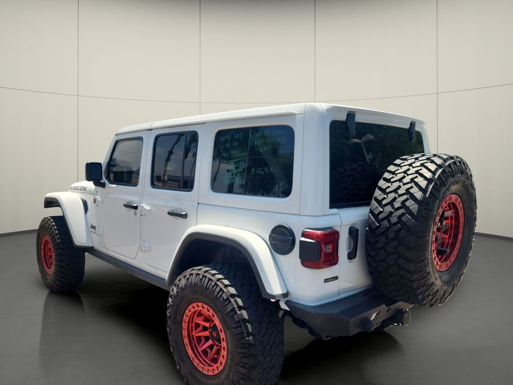 Used 2021 White Jeep Unlimited Rubicon image 5
