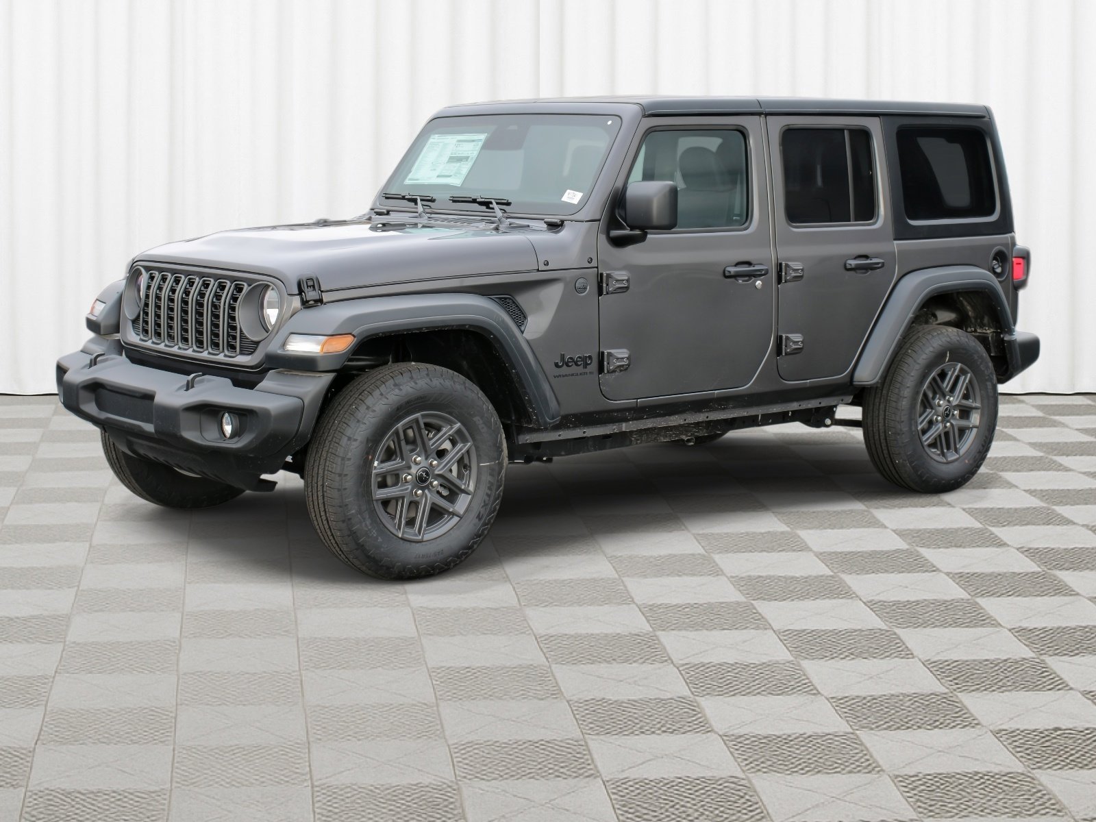 New 2026 Granite Crystal Metallic Clear-Coat Exterior Paint Jeep Sport S image 33