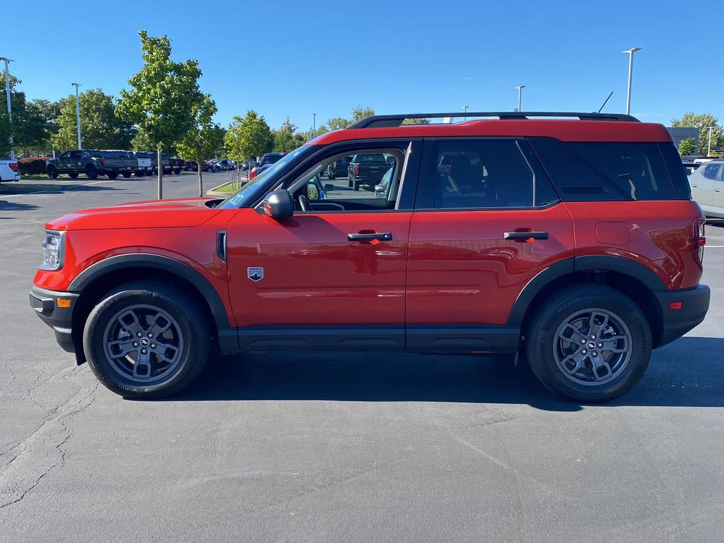 Used 2024 Hot Pepper Red Tinted Clearcoat Ford Big Bend image 7