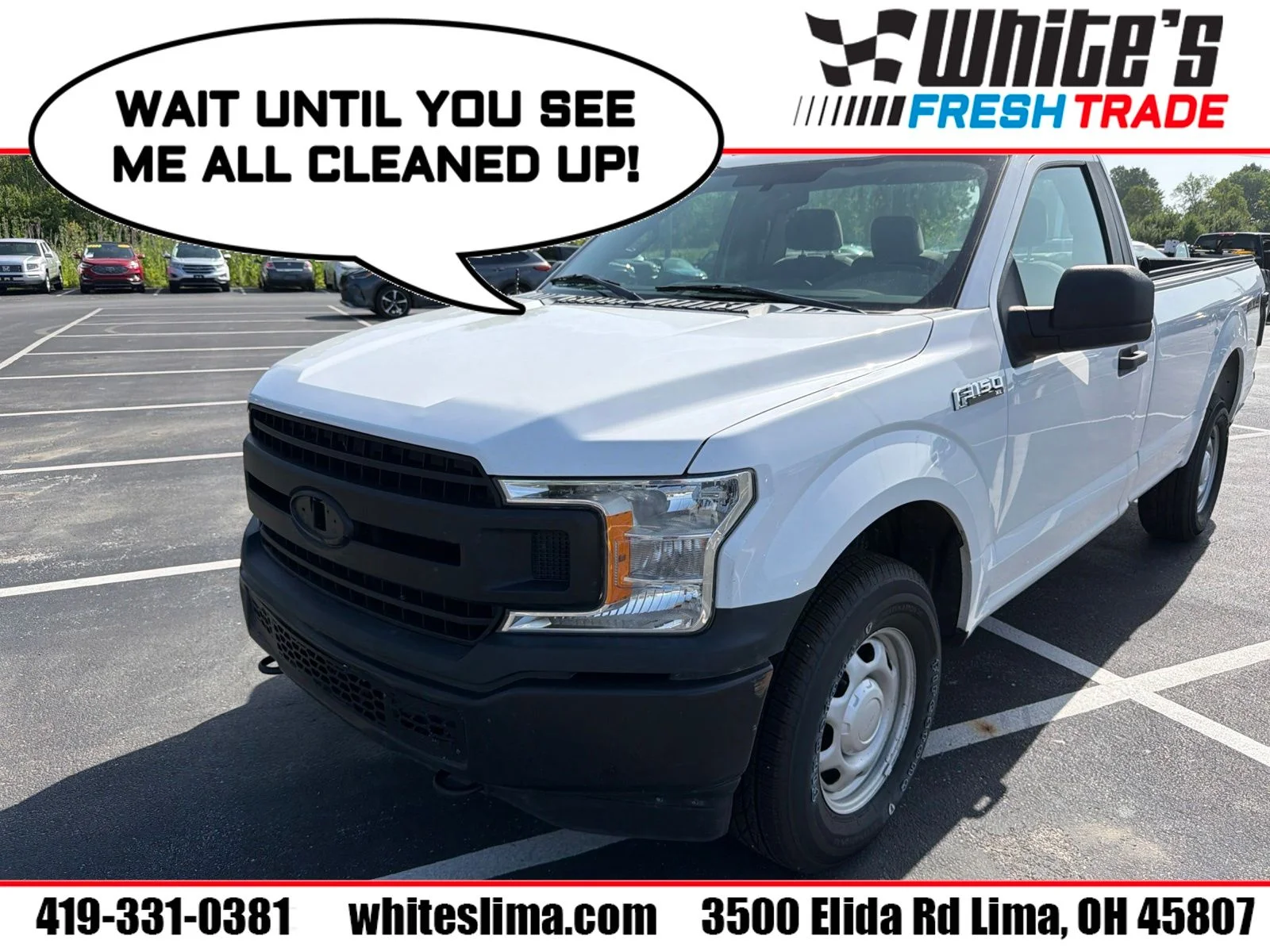 Used 2018 White Ford XL image 1