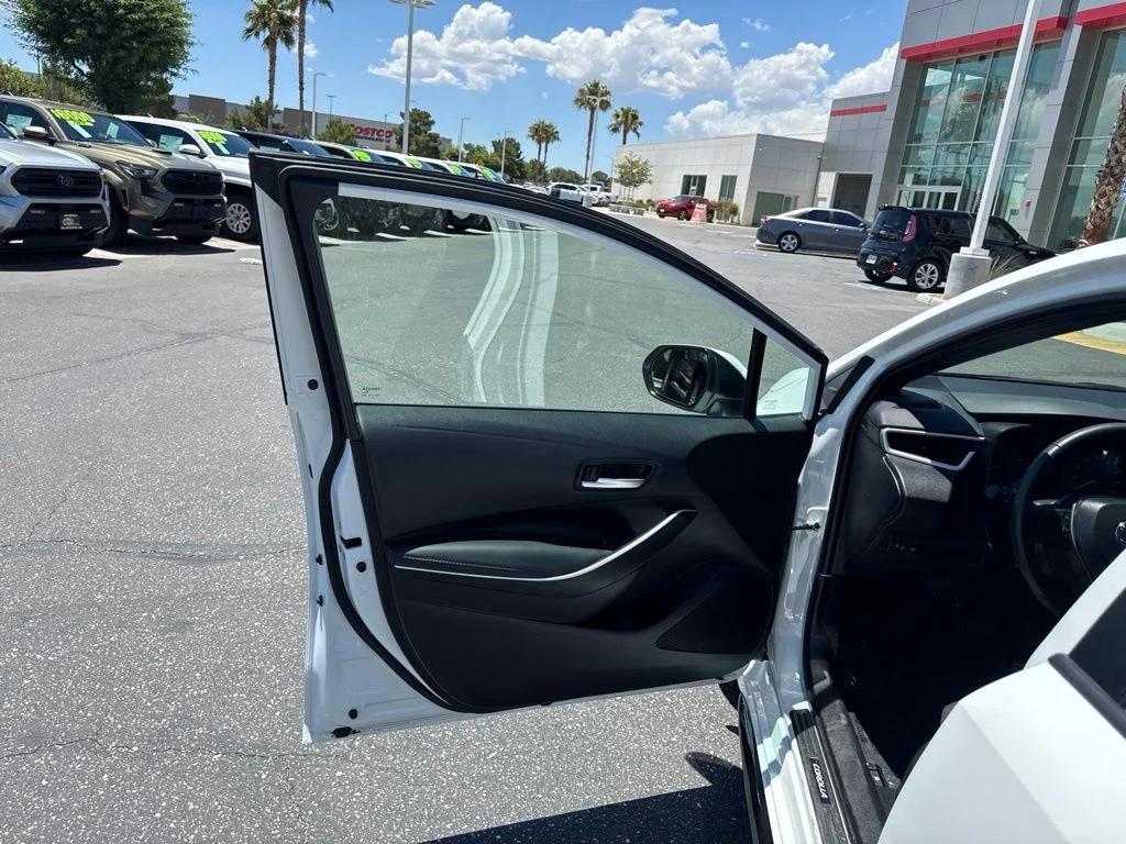Certified Used 2025 White Toyota SE image 12