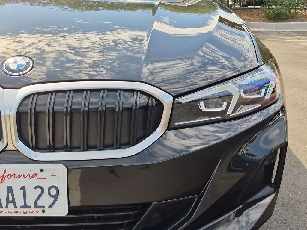 Used 2024 Black BMW 330e xDrive image 23