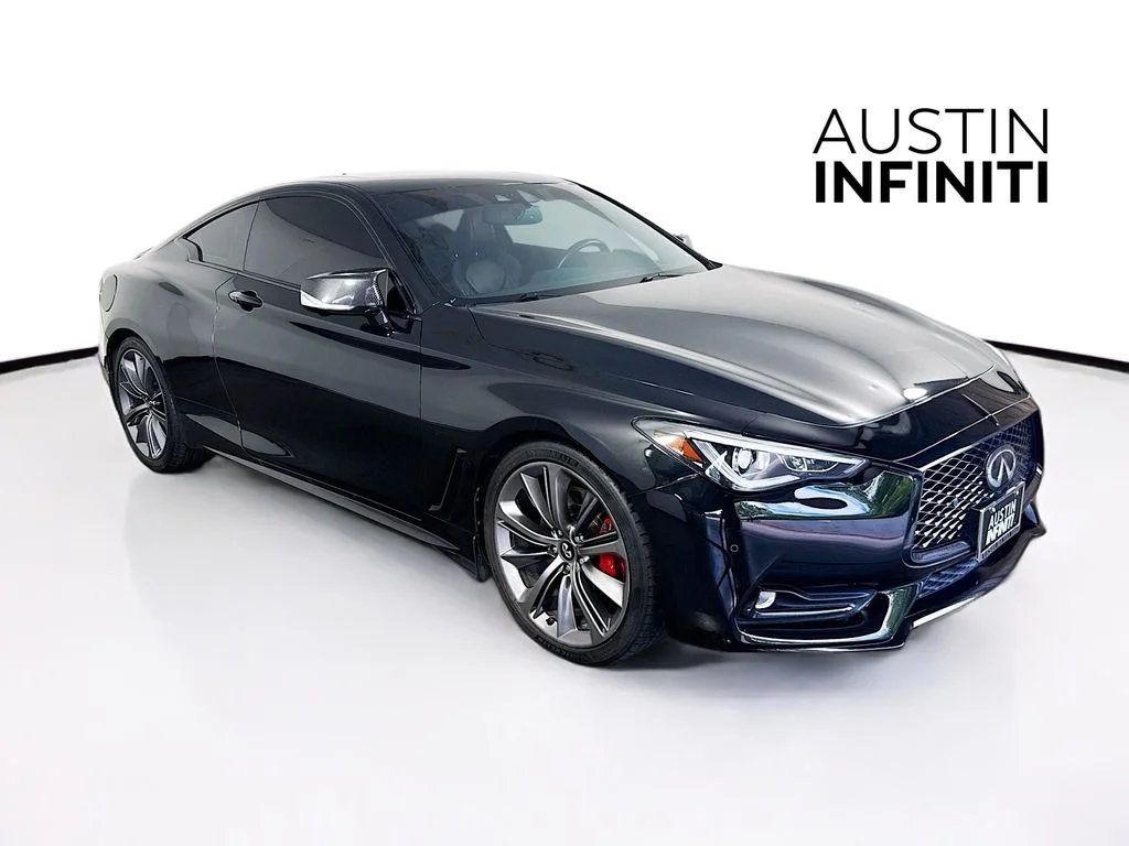 Certified Used 2021 Black INFINITI Red Sport 400 image 1