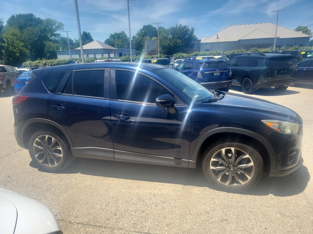 Used 2016 Deep Crystal Blue Mica Mazda Grand Touring image 3