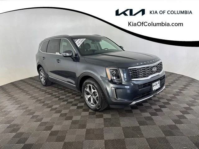 Used 2020 Gray Kia EX image 1