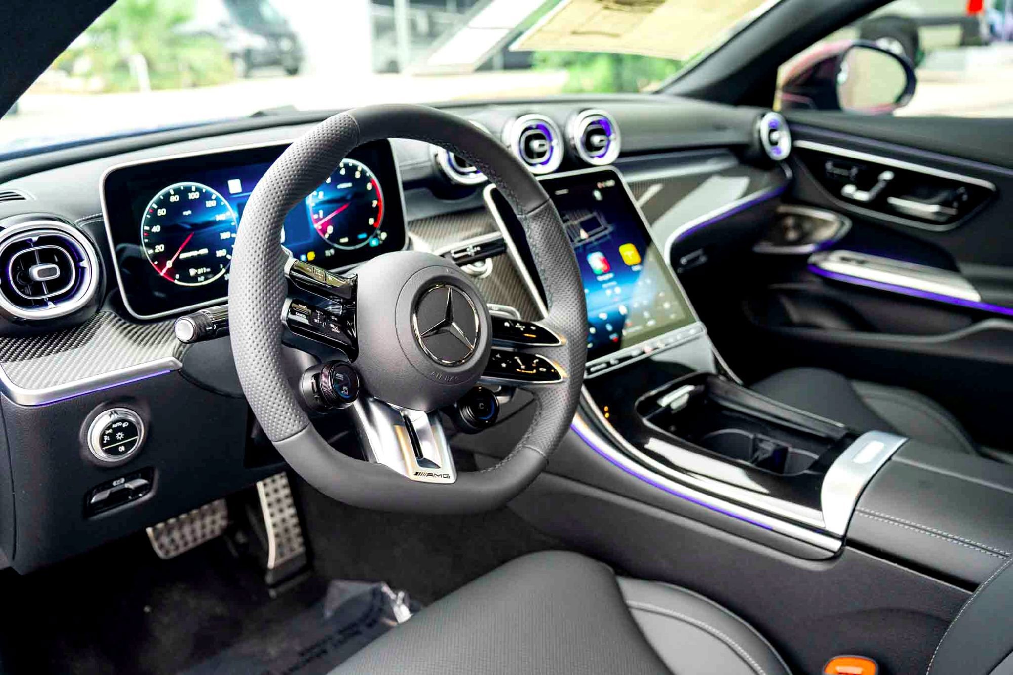 New 2026 MANUFAKTUR Starling Blue Magno Mercedes-Benz AMG® CLE 53 4MATIC+ Coupe image 12