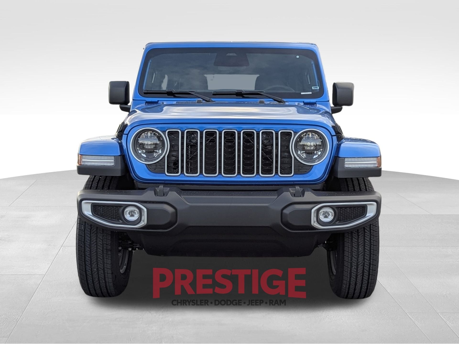 New 2026 Hydro Blue Pearl-Coat Exterior Paint Jeep Sahara image 2