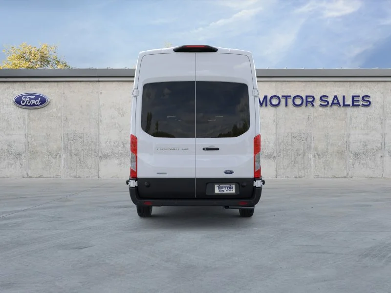 New 2025 Oxford White Ford Passenger Van XL image 5