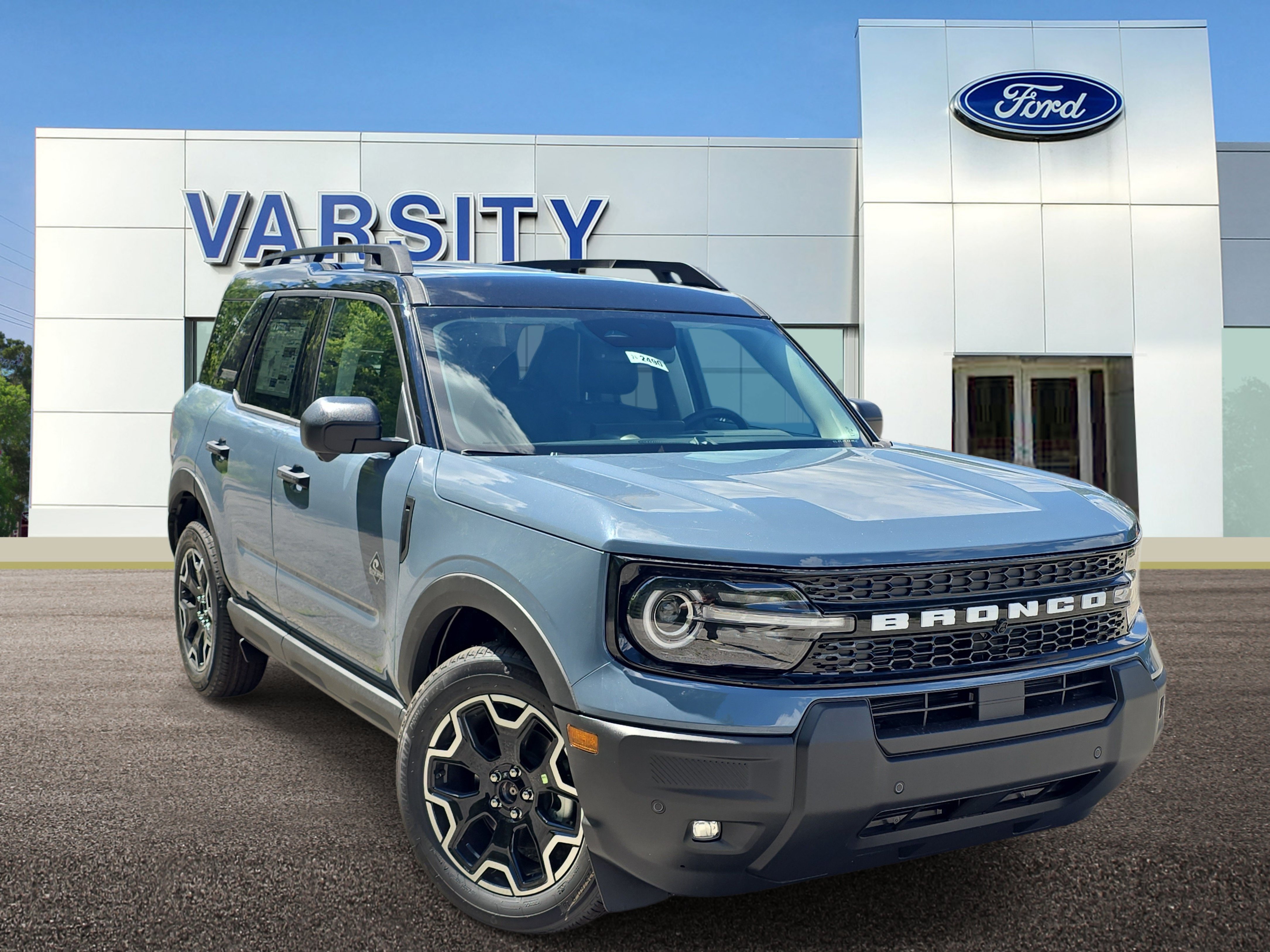 New 2026 Azure Gray Metallic Tri-Coat Ford Outer Banks® image 1