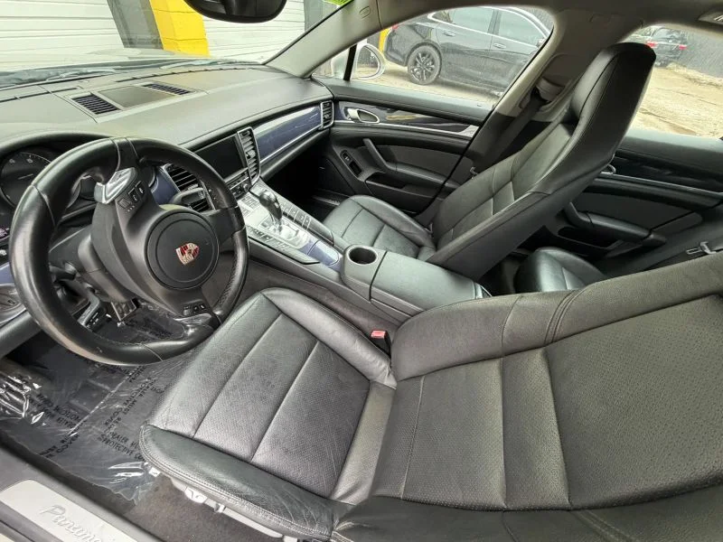 Used 2012 Black Porsche 4 Sedan 4D image 4