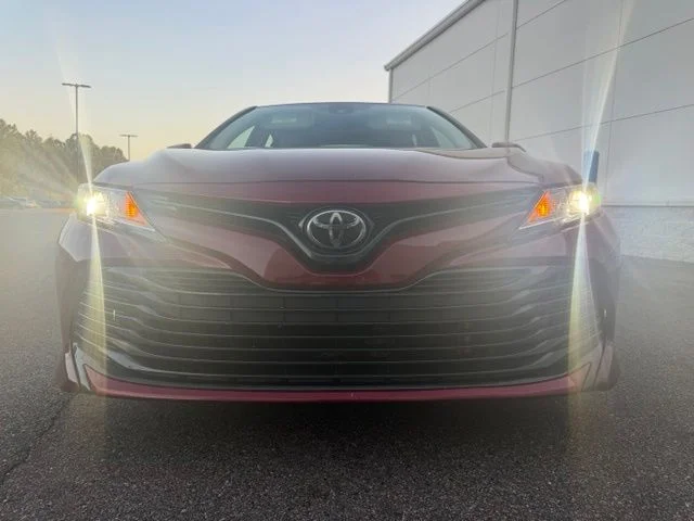 Used 2019 Red Toyota LE image 2