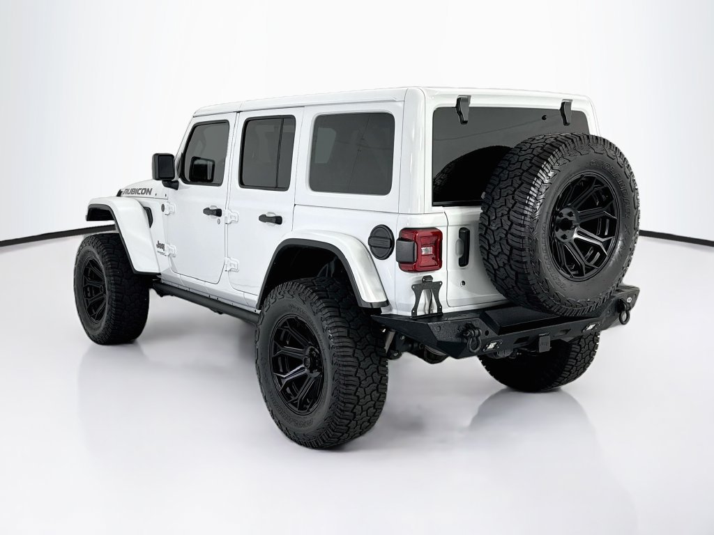 Used 2020 Bright White Clearcoat Jeep Unlimited Rubicon image 7