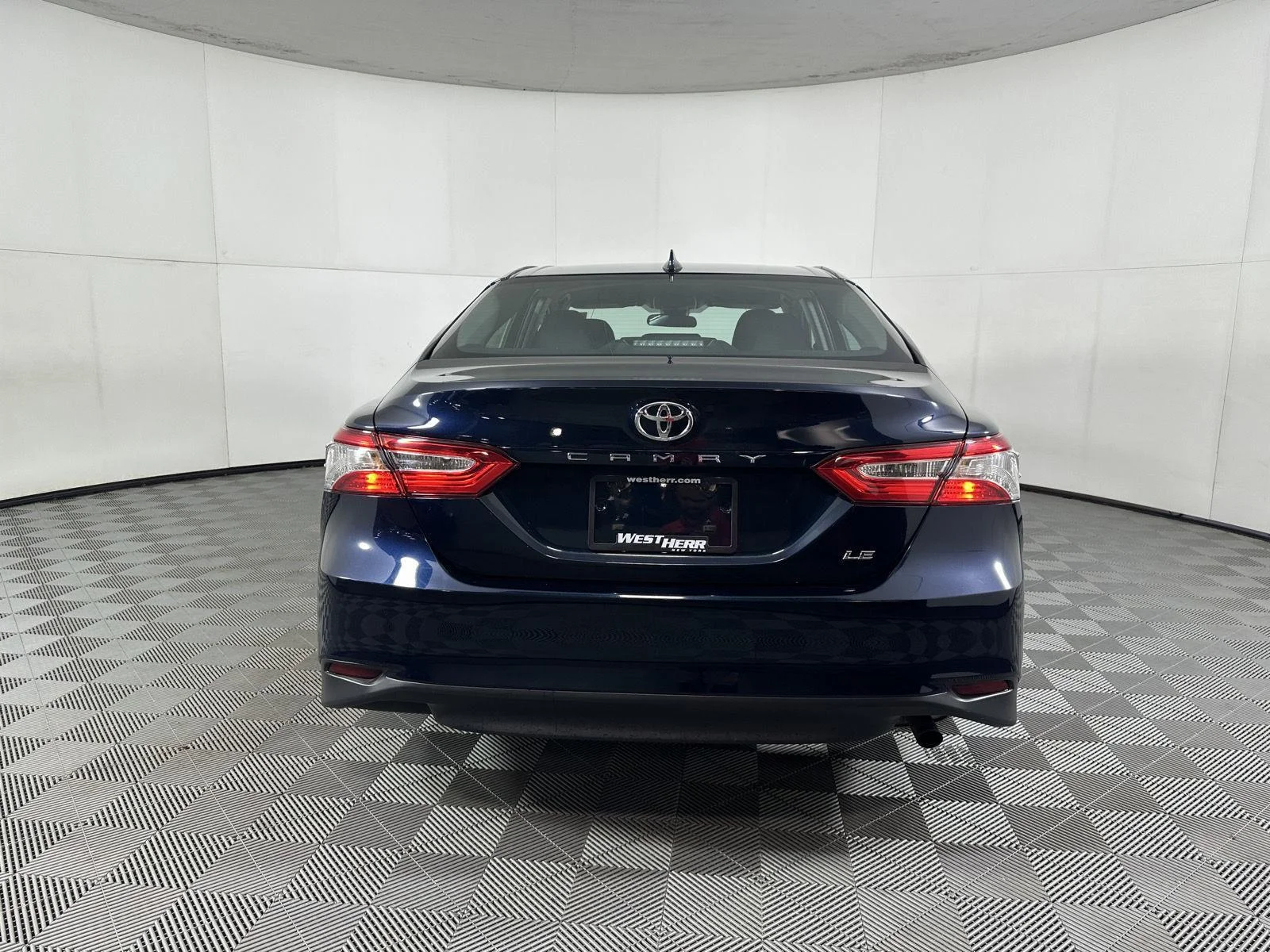 Used 2019 Galactic Aqua Mica Toyota LE image 14
