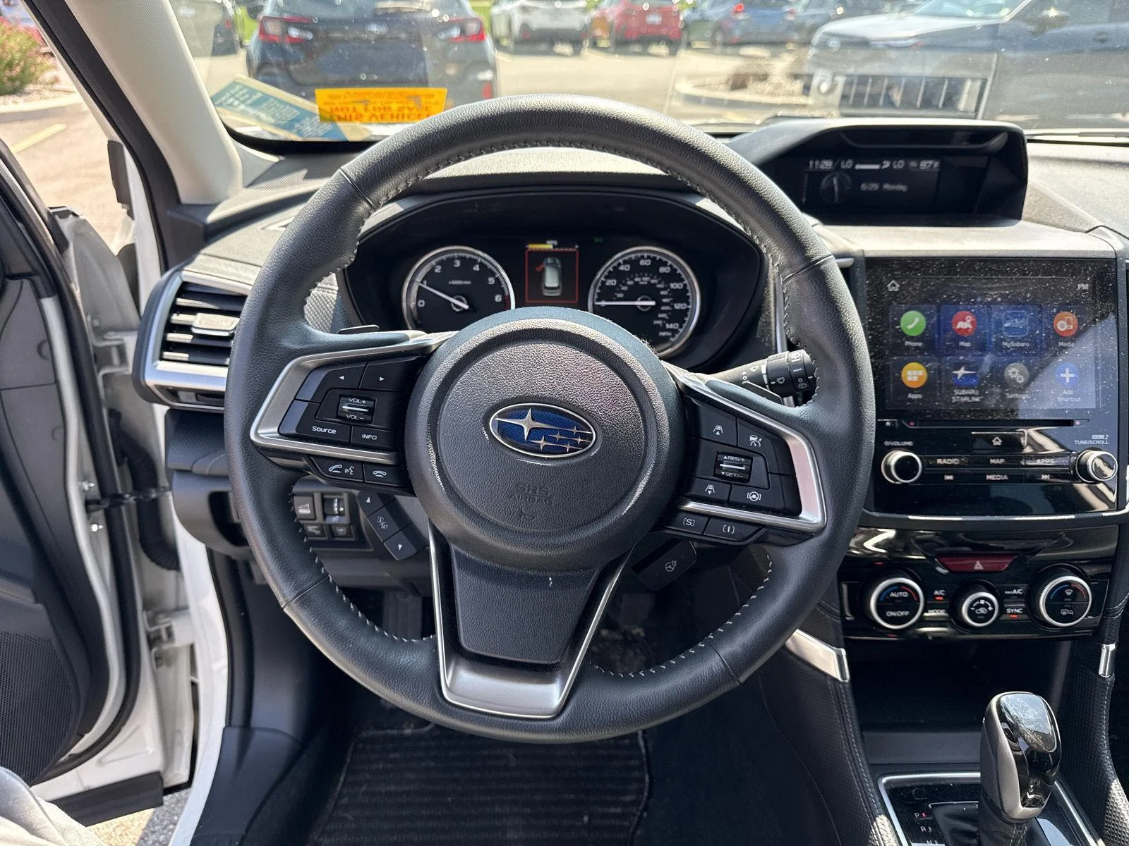 Used 2023 Crystal White Pearl Subaru Touring image 9