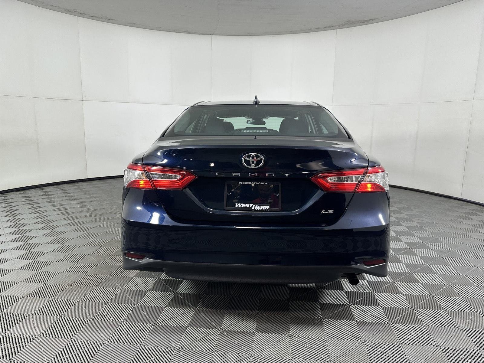 Used 2019 Galactic Aqua Mica Toyota LE image 14