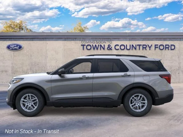 New 2026 Carbonized Gray Metallic Ford Active image 3