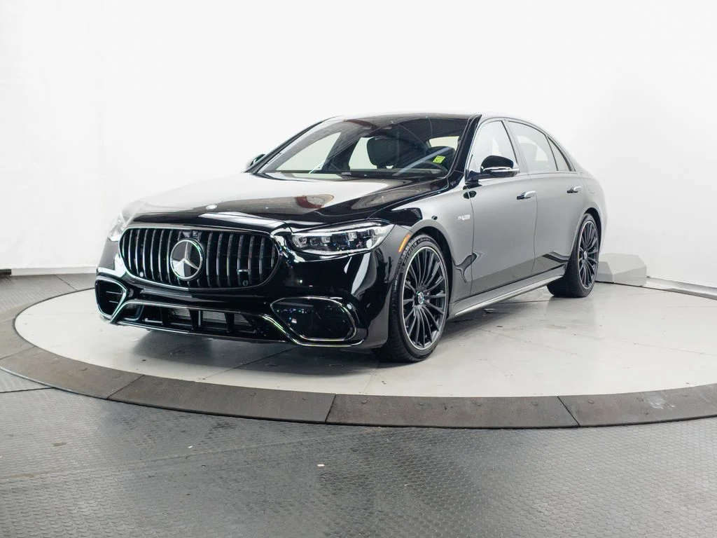 Used 2025 Black Mercedes-Benz S 63 E AMG® image 3