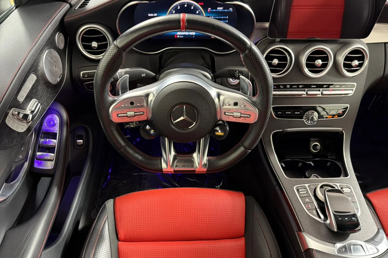 Used 2021 GRAPHITE GREY METALL Mercedes-Benz AMG® C 63 image 15