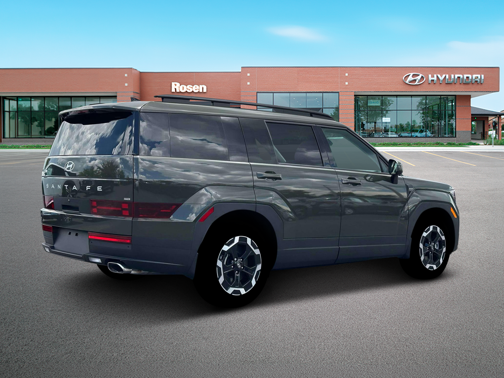 New 2026 Green Hyundai SEL AWD image 8