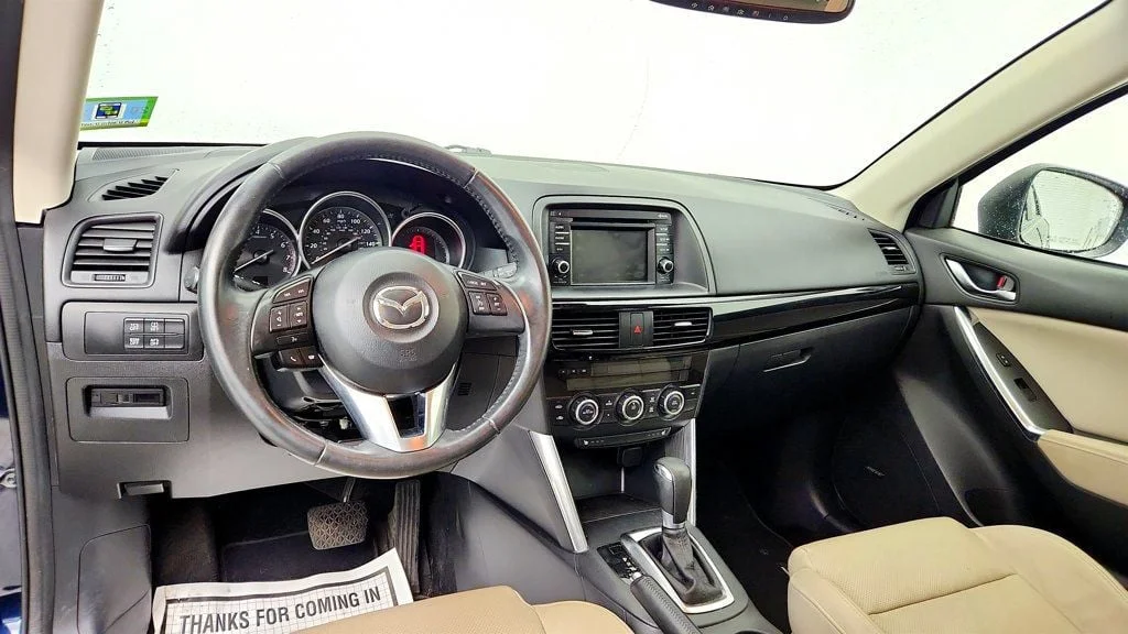 Used 2015 Deep Crystal Blue Mica Mazda AWD 4dr Automatic Grand Touring w/ Technology Package image 12