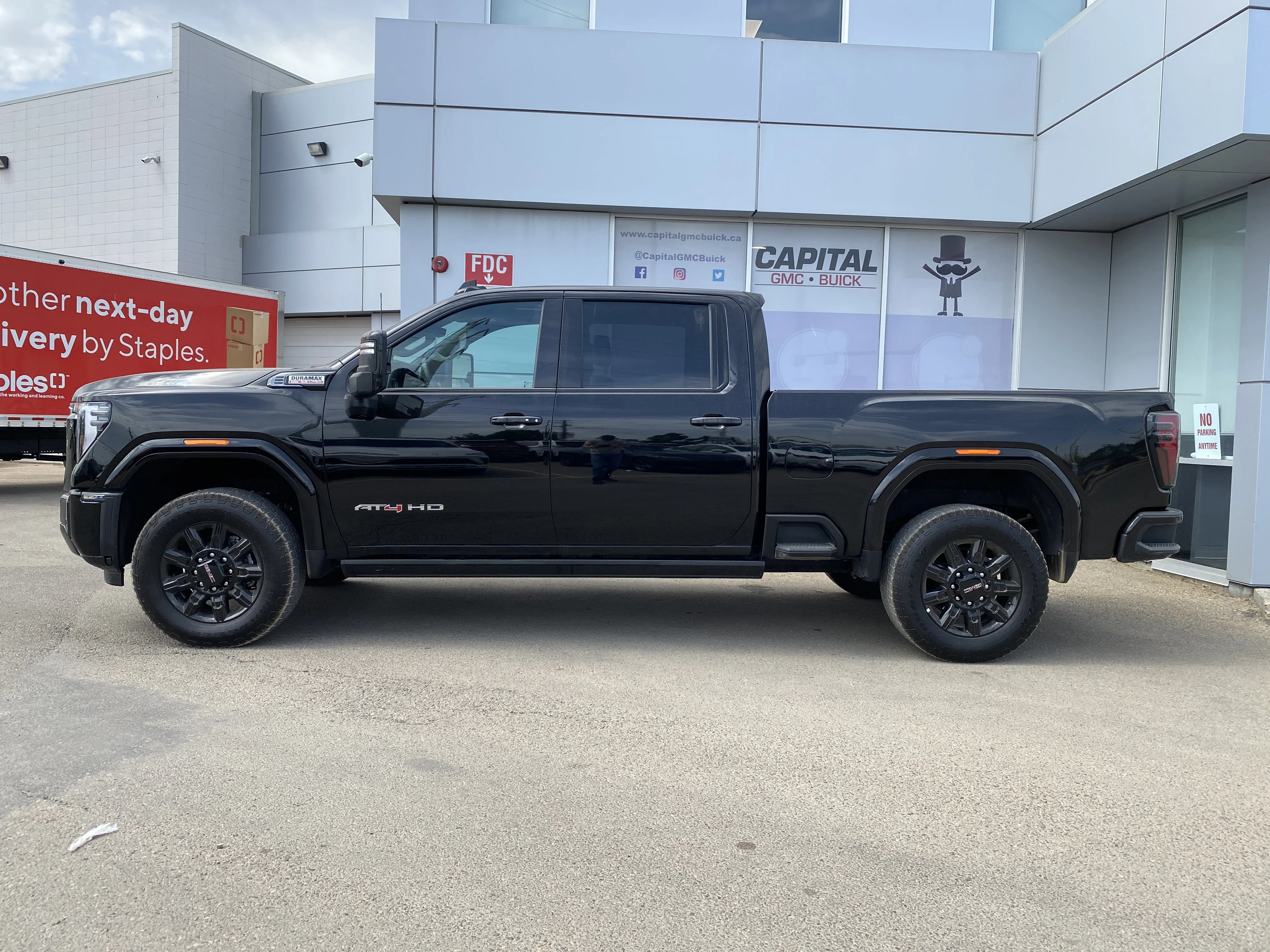 Certified Used 2026 Black GMC Crew Cab AT4 image 2