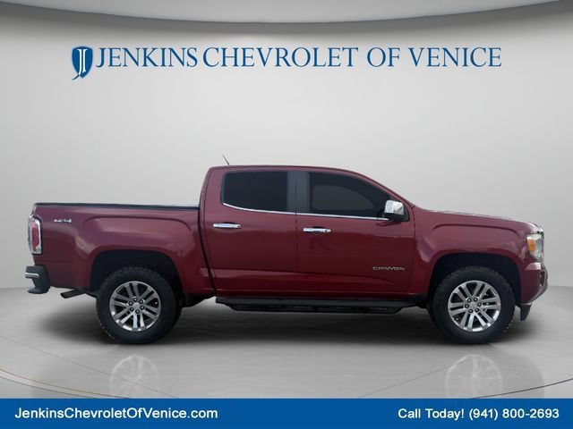Used 2018 RED QUARTZ TINTCOAT GMC 4WD SLT image 3