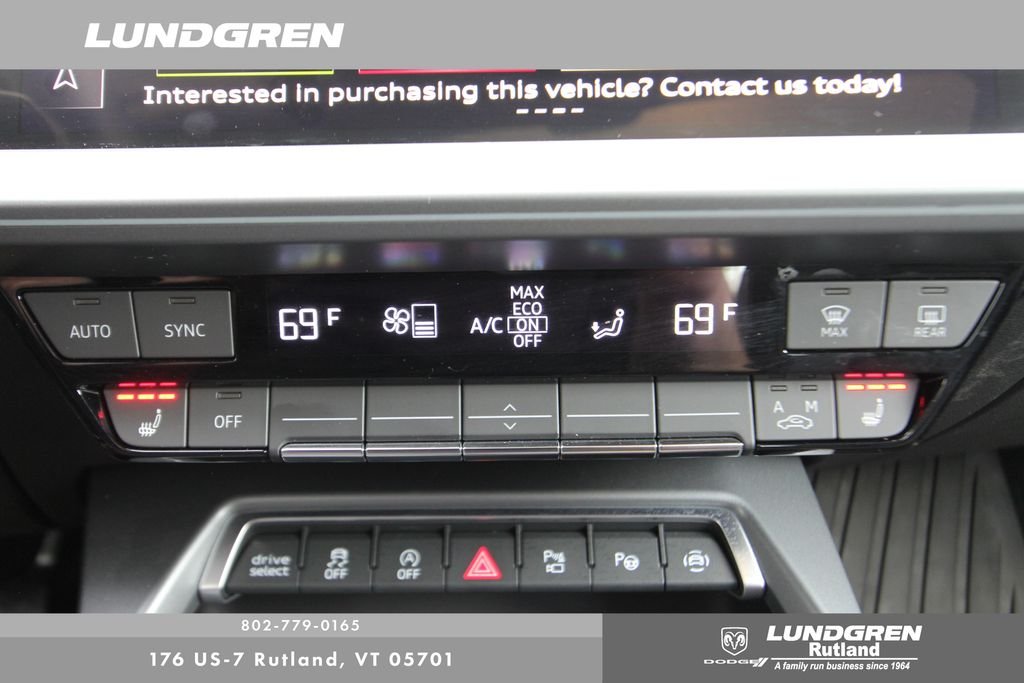 Used 2025 Blue Audi 40 Premium Plus image 24