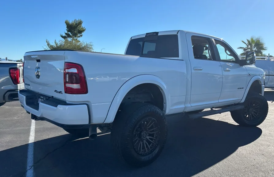 Used 2023 Bright White Clearcoat Ram Laramie image 2