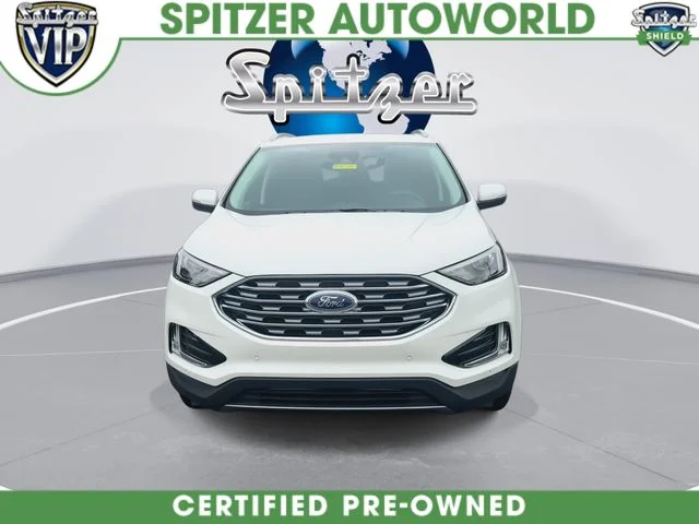 Used 2023 White Ford Titanium image 3