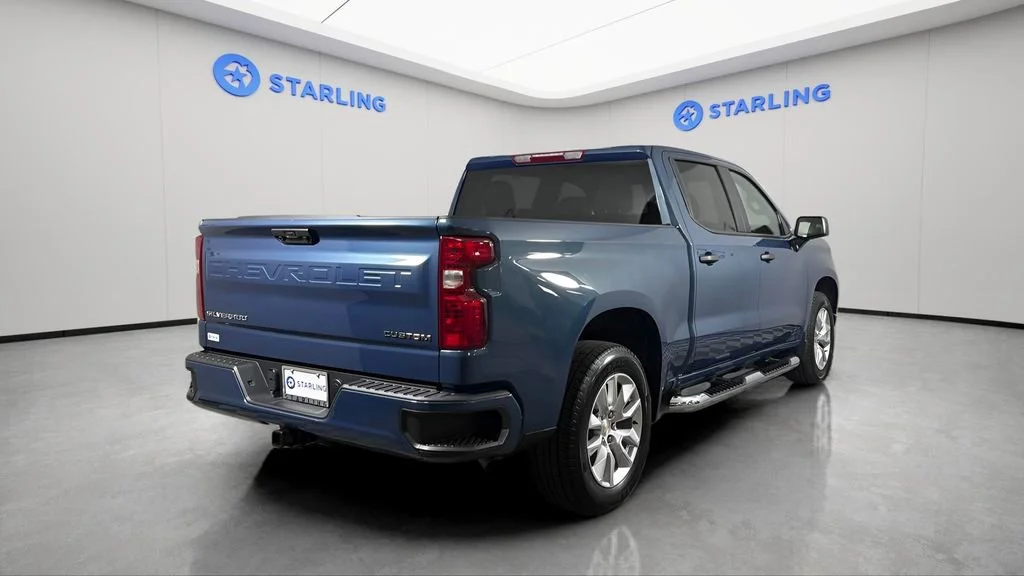 Used 2024 Lakeshore Blue Metallic Chevrolet Custom image 8