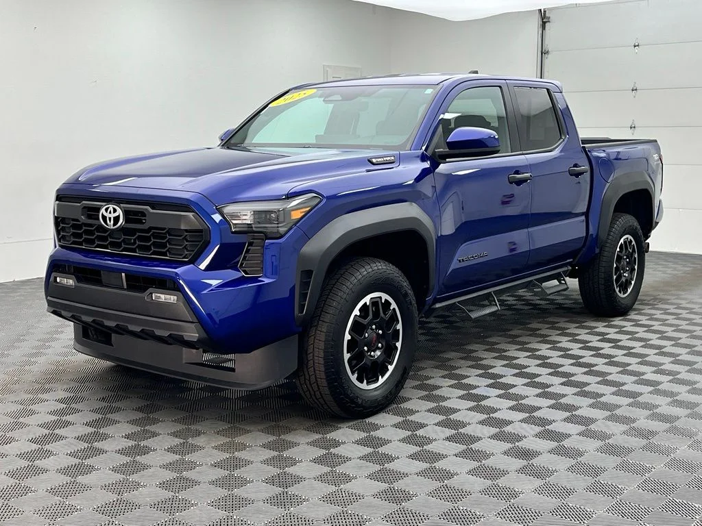 Used 2025 Blue Toyota TRD Off Road image 2