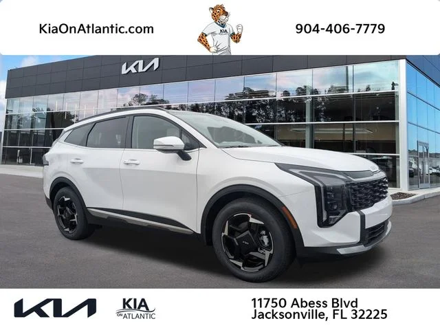 New 2026 Glacial White Pearl Kia EX image 1