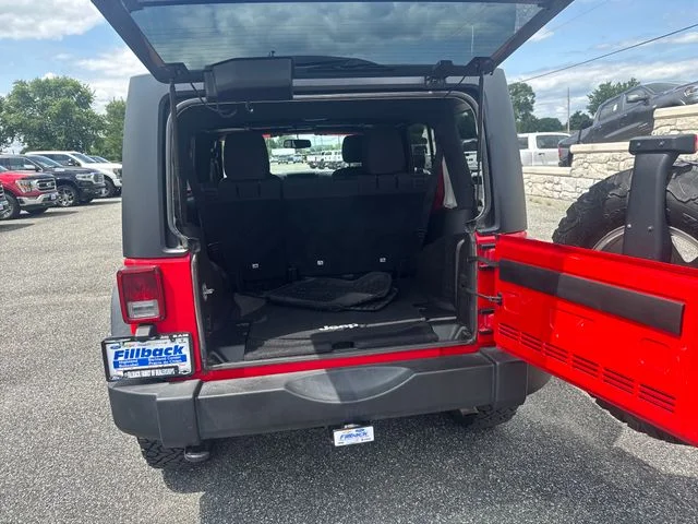 Used 2017 Firecracker Red Clearcoat Jeep Unlimited Sport image 6