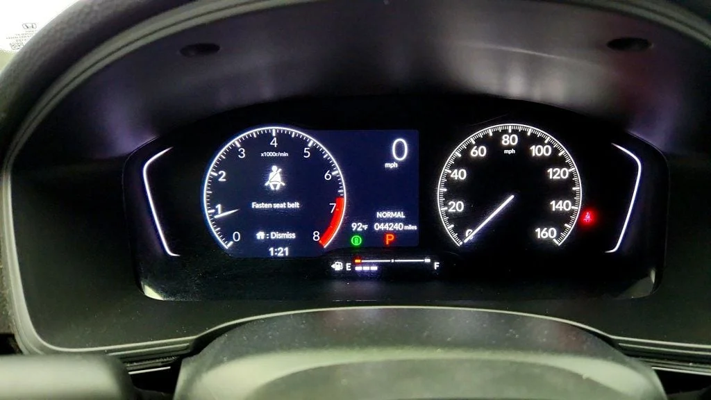 Used 2024 Sonic Gray Pearl Honda Sport CVT image 13