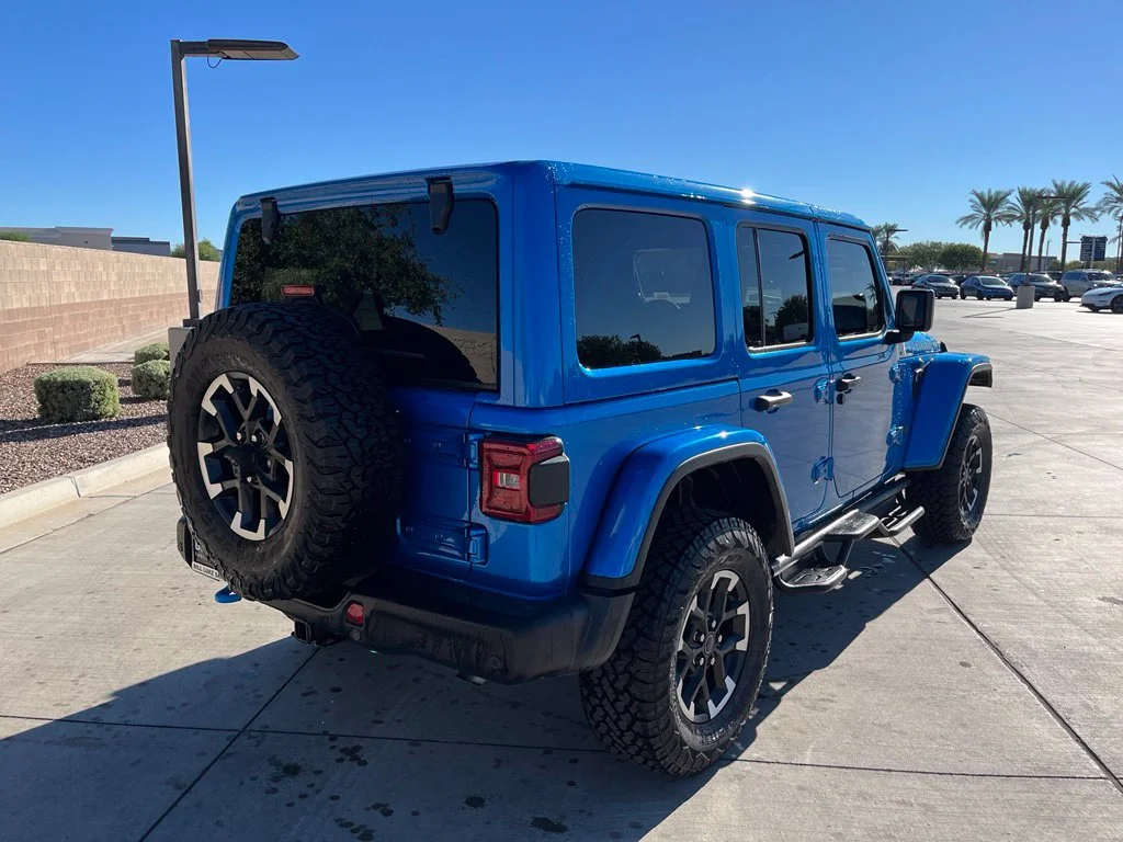 Certified Used 2024 Blue Jeep Rubicon X 4xe image 7