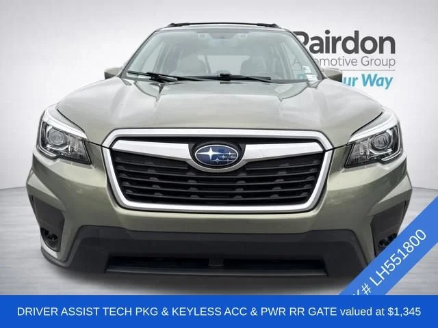 Used 2020 Jasper Green Metallic Subaru Premium image 2