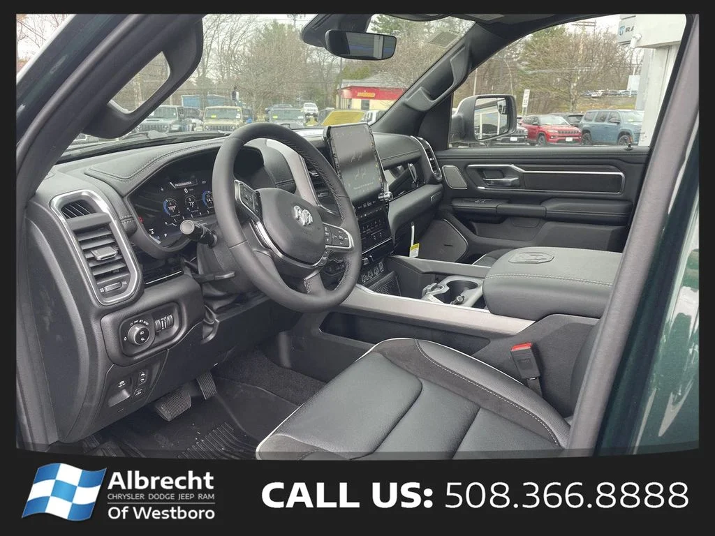 New 2026 Serrano-Green Metallic Exterior Paint RAM Laramie image 9