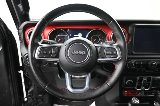 Used 2020 Granite Crystal Metallic Clearcoat Jeep Rubicon image 13