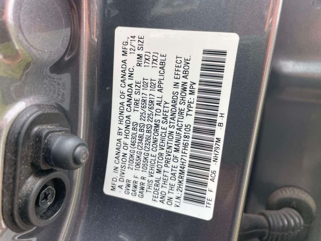 Used 2015 Modern Steel Metallic Honda EX-L image 16
